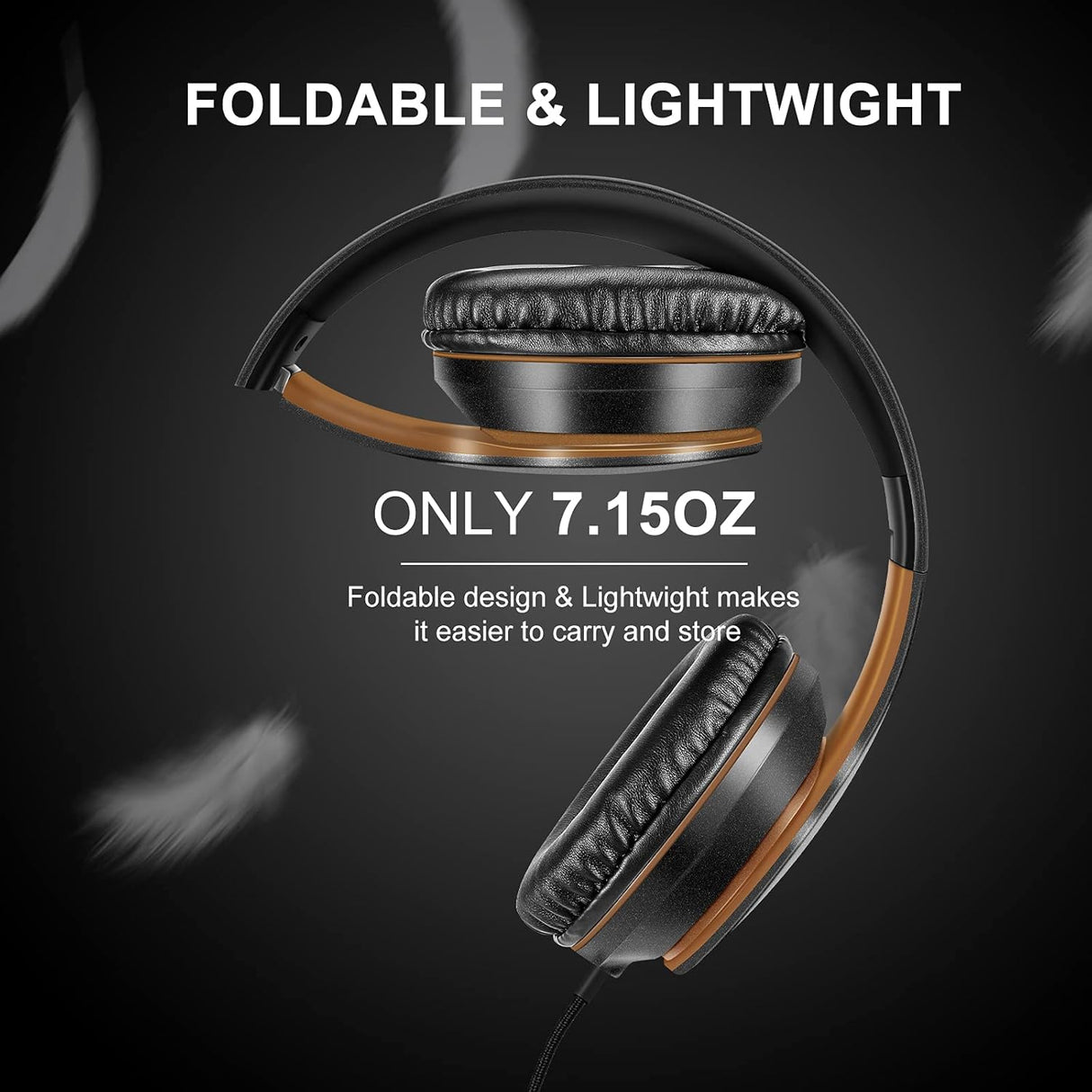 Auriculares LORELEI X6 con micrófono, ligeros y plegables