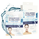 Máscara Facial de Ácido Hialurónico y Colágeno  Hidratante