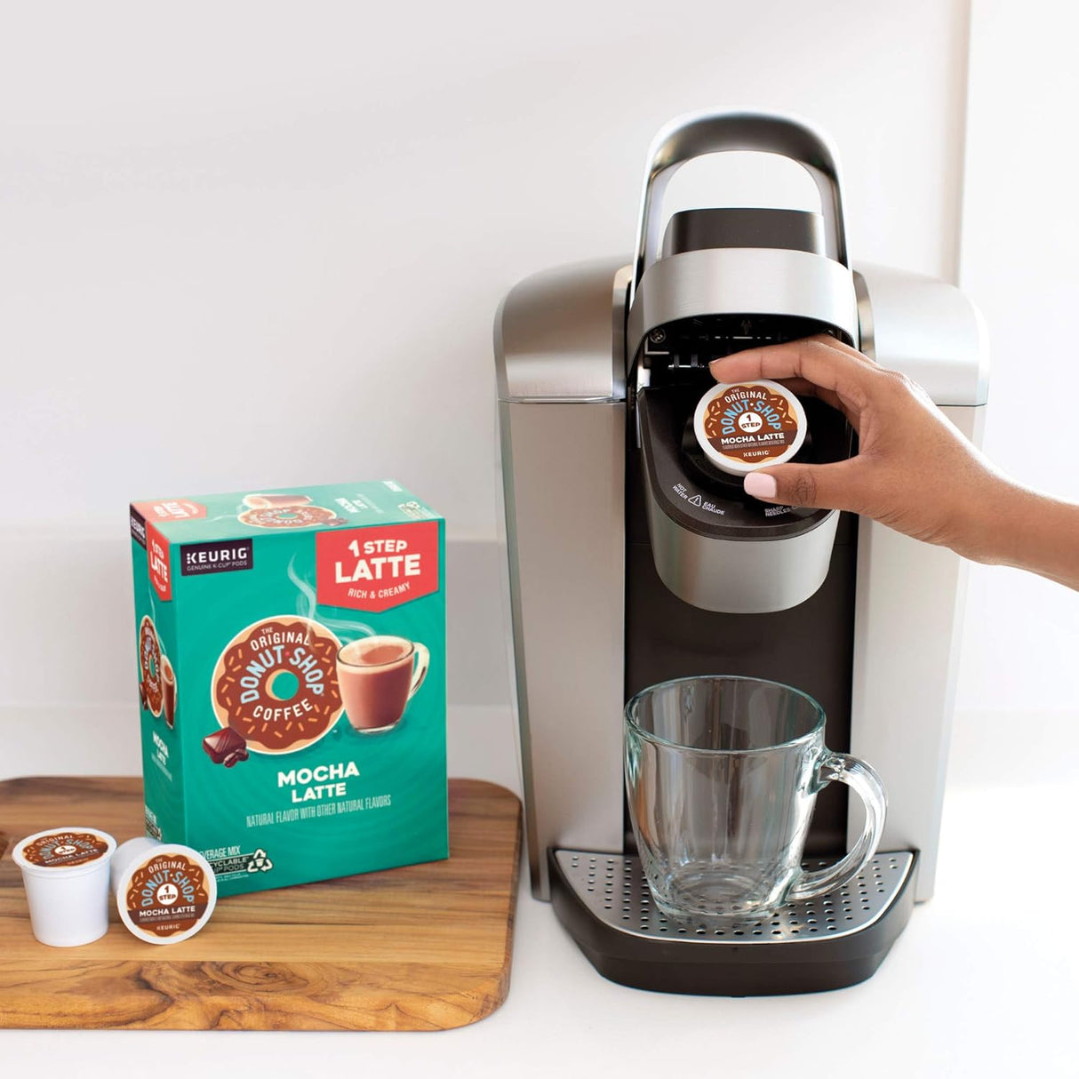 Café Mocha en K-Cup, The Original Donut Shop, 20 cápsulas