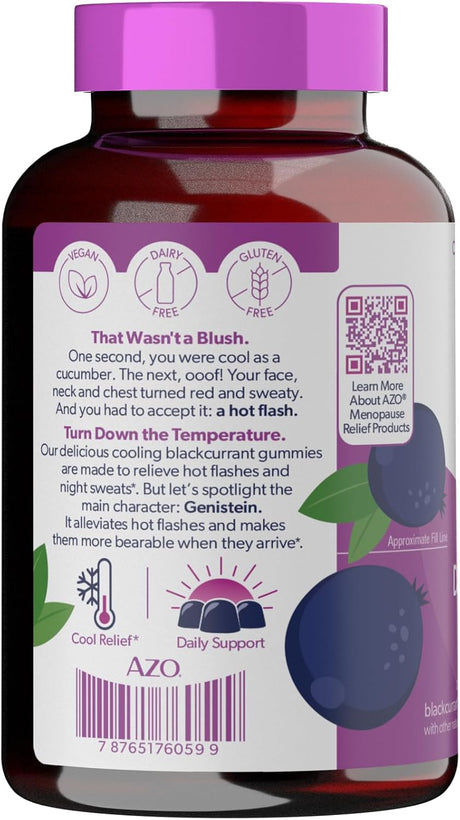 Gomitas AZO® Día para Menopausia, Alivio de sofocos, 30