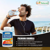 Suplemento de gluconato de potasio 595 mg  250 unidades
