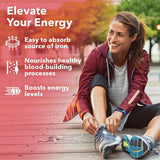 Suplemento de hierro LifeSeasons Blood Nourish-R, Apoyo a la anemia, 60 cápsulas
