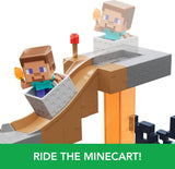 Mini Modelo Minecraft Mattel, Warden, Incluye Steve & Warden, DLC