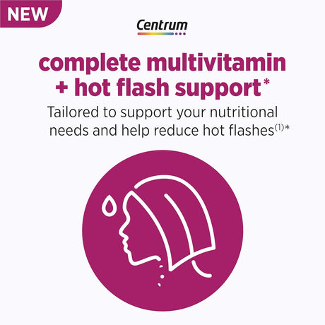 Suplemento Multivitamínico Centrum con Soporte Menopausia 30 Tab.