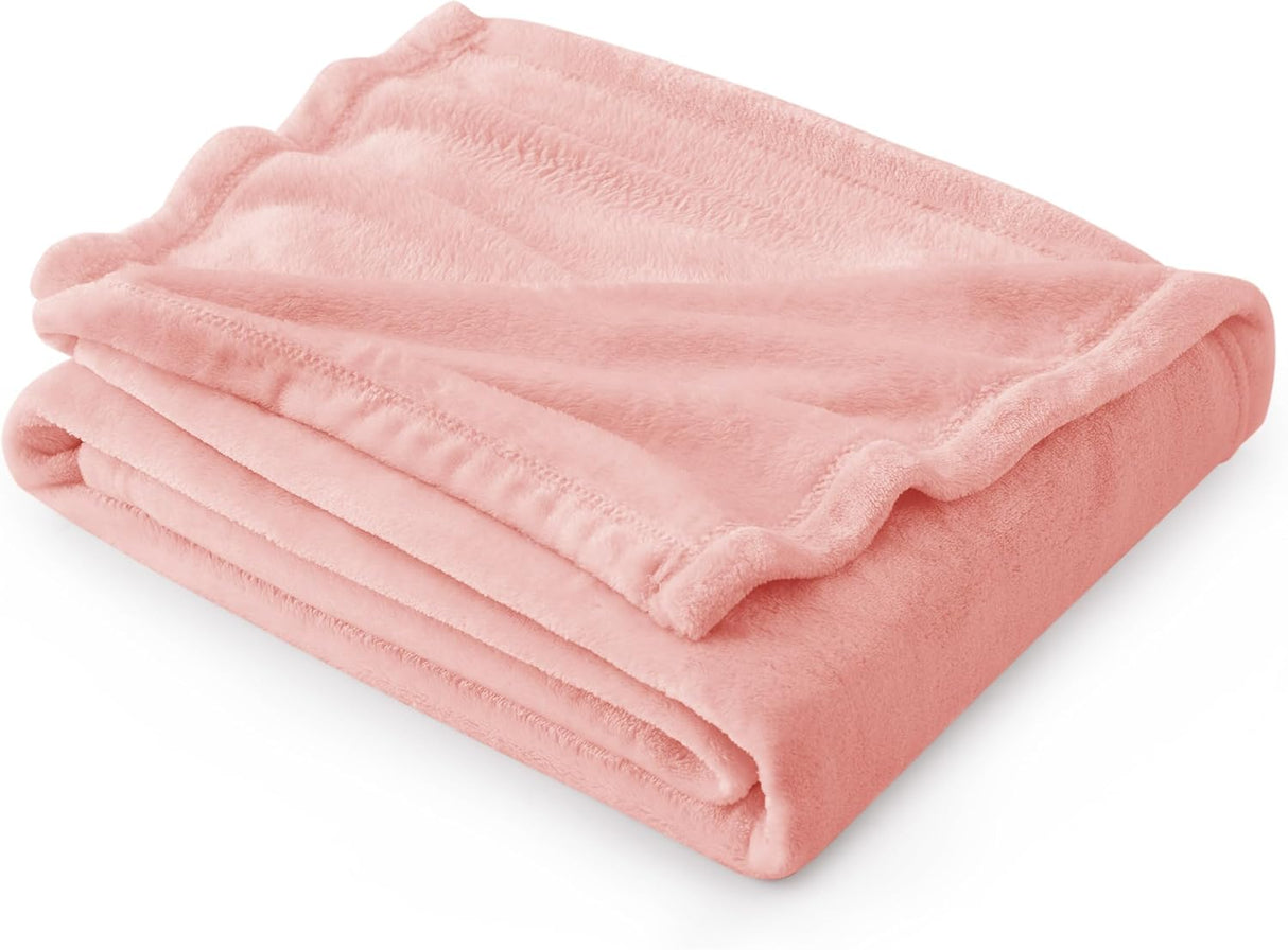 Manta Fleece Bedsure 50x60 Pulgadas Suave y Ligera para Sofá