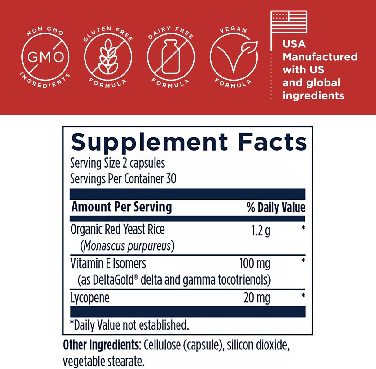 Suplementos Alimenticios Arroz de levadura roja