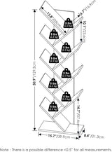 Estantería de árbol de 9 niveles modelo Furinno