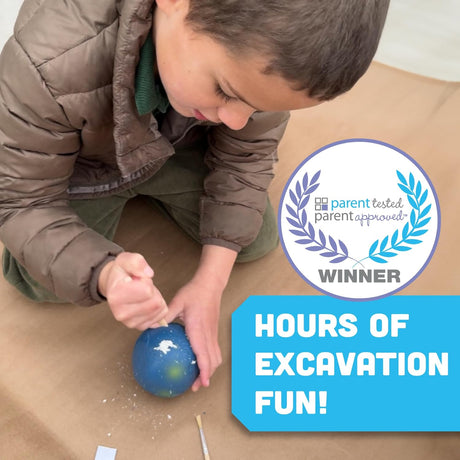Kit de Excavación Cósmica - Big Discoveries, Gemas y Fósiles