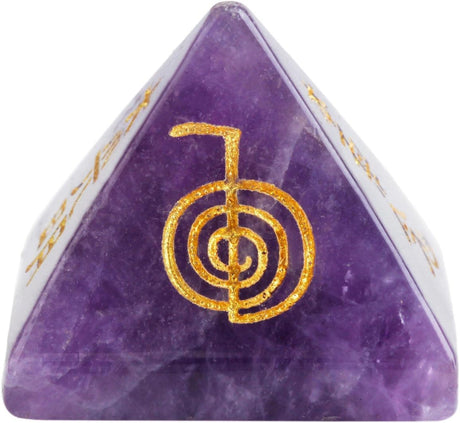 rockcloud, Figura de pirámide de piedra metafísica sanadora, de cristal, cuarzo rosa, y fluorita.