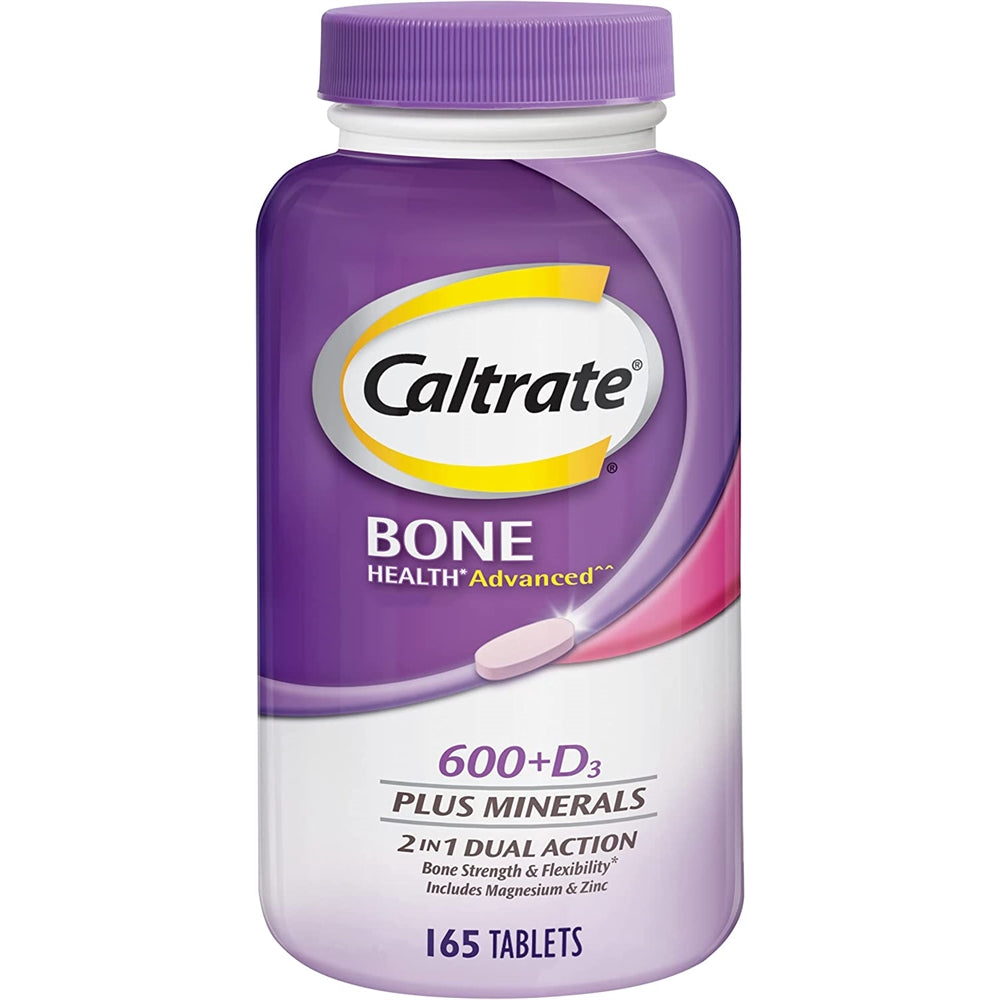 Suplemento de calcio Caltrate 600 + minerales adicionales