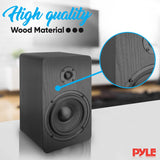 Altavoces de madera PYLE-HOME PSMSP5