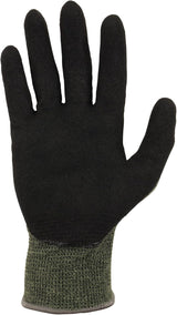 Guantes de trabajo palmas recubiertas de nitrilo talla M