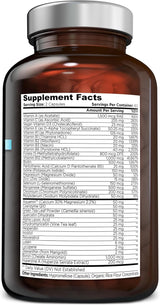 Multivitamínico Diario para Mujeres y Hombres - 120 Cápsulas Veganas