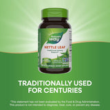 Hoja de Ortiga, Nature's Way, 870 mg, 100 Cápsulas Veganas
