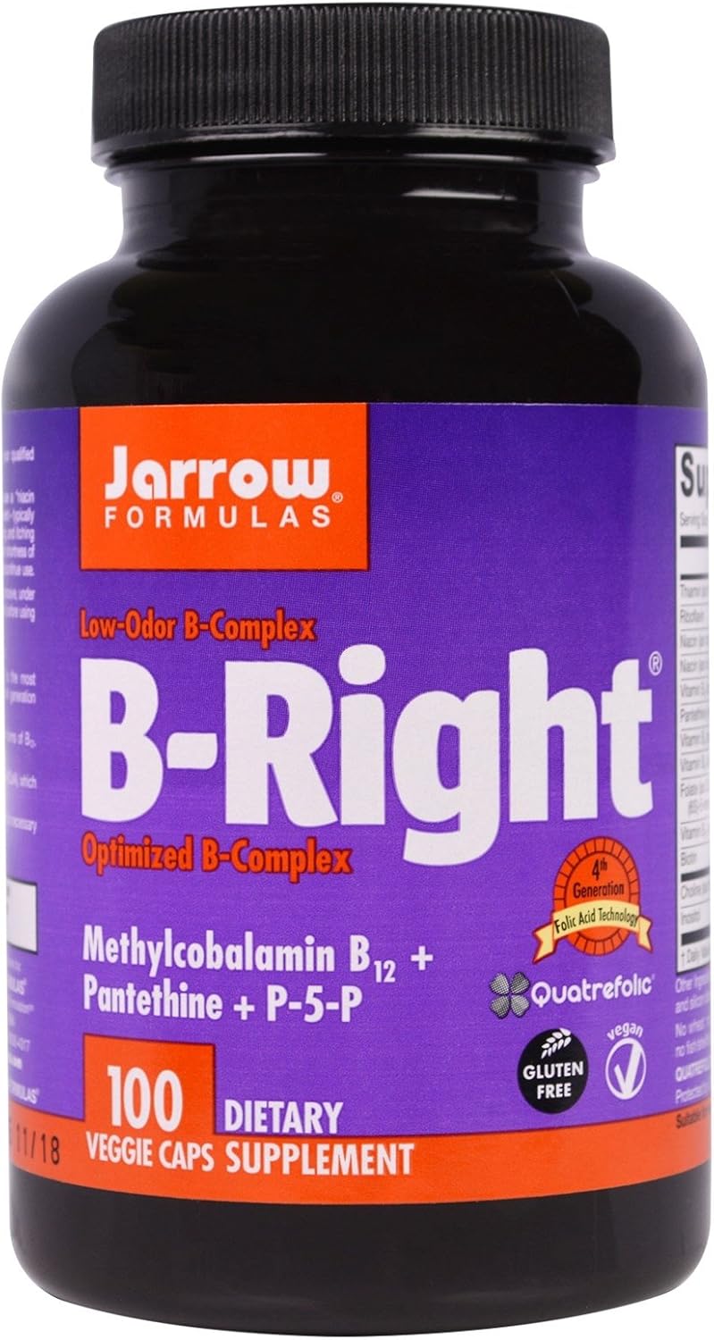 Jarrow Formulas B-Right Optimized B-Complex, Dietary
