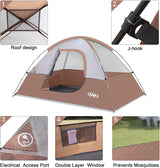 Tienda de campaña 2 personas, impermeable, fácil montaje, modelo X.