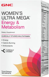 Suplemento GNC Multivitamínico ultra megaenergético 180 und