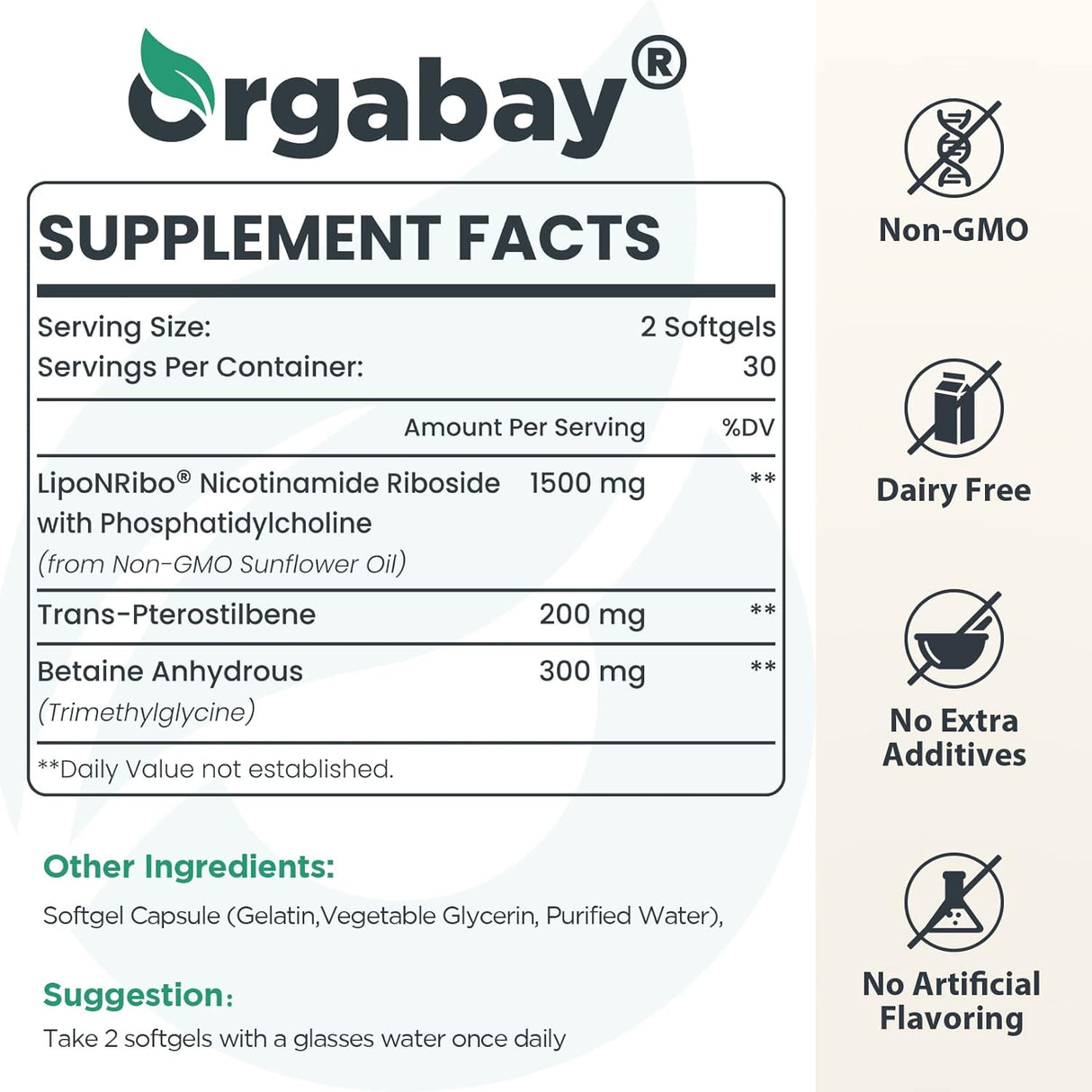 Suplemento Riboside liposomal  apoyo al envejecimiento