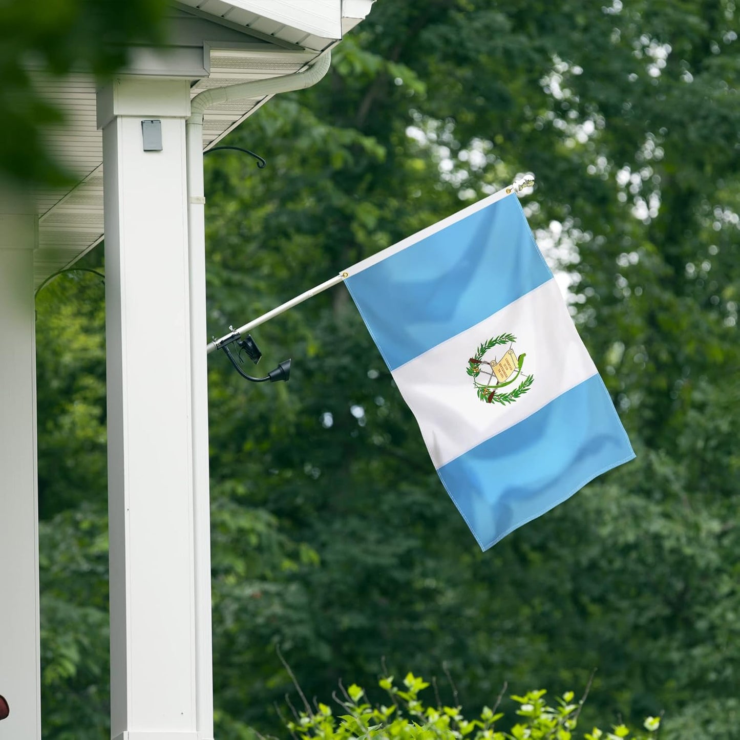 Bandera de Guatemala de calidad, para exteriores doble cara