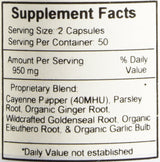 Suplemento Herbal Christopher's Circulación Sanguínea 100 Cápsulas