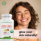 Camu Camu Vitamina C Orgánica 1000mg Vegan 120 Caps
