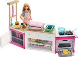 Barbie Cocina Juguete con Muñeca, Luces, Sonidos y Accesorios