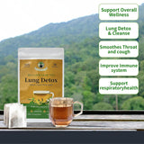 Té Detox de Pulmones Gerduck - 30 Bolsitas, Sin Cafeína