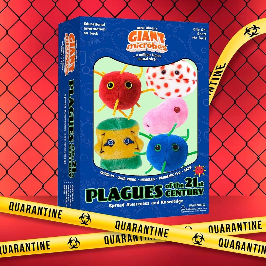 Peluche con temática de plagas del siglo XXI Caja de regalo
