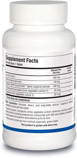 Beta-Plus™ Suplemento de sales biliares y enzimas digestivas, 90tabs