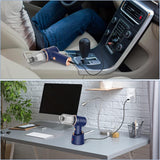 Aspiradora Mini 8Kpa, 120W, 2 en 1, con Luz LED, Sin Cable