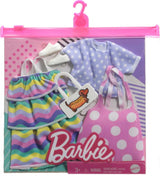 Conjunto de ropa Barbie Fashions 2 piezas con accesorios
