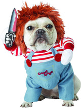 Disfraces de muñeca mortal para mascotas talla XL