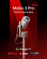 Proyector XGIMI MoGo 3 Pro, 450 lúmenes, Google TV, portátil