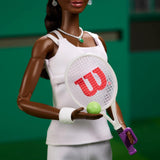 Doll Barbie Inspiring Women Venus Williams Ropa y Raqueta