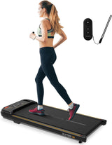 SereneLife Caminadora portátil para caminar, 0.6 a 5.0 MPH