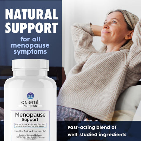 Suplementos para la menopausia para mujeres DR EMIL NUTRITION