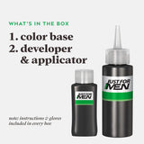 Tinte de cabello para hombre con queratina y vitamina E