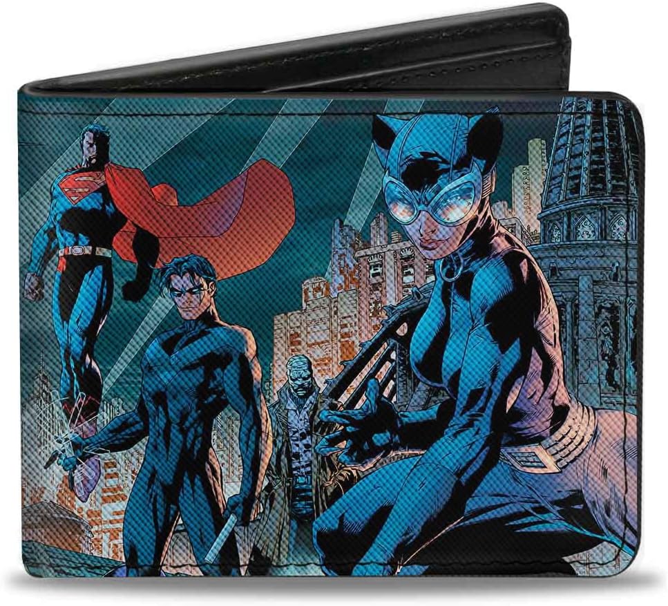 Cartera bifold de PU con Batman Issue