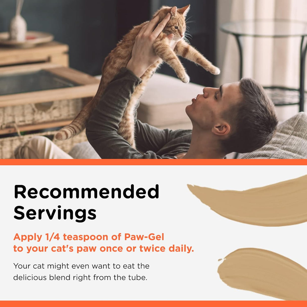 Suplementos Gel para patas de felino