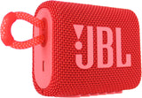 Altavoz Bluetooth Portable JBL Go 3, Impermeable, JBLGO3REDAM