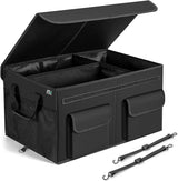Organizador de Maletero de Coche, Plegable, con Tapa, Grande