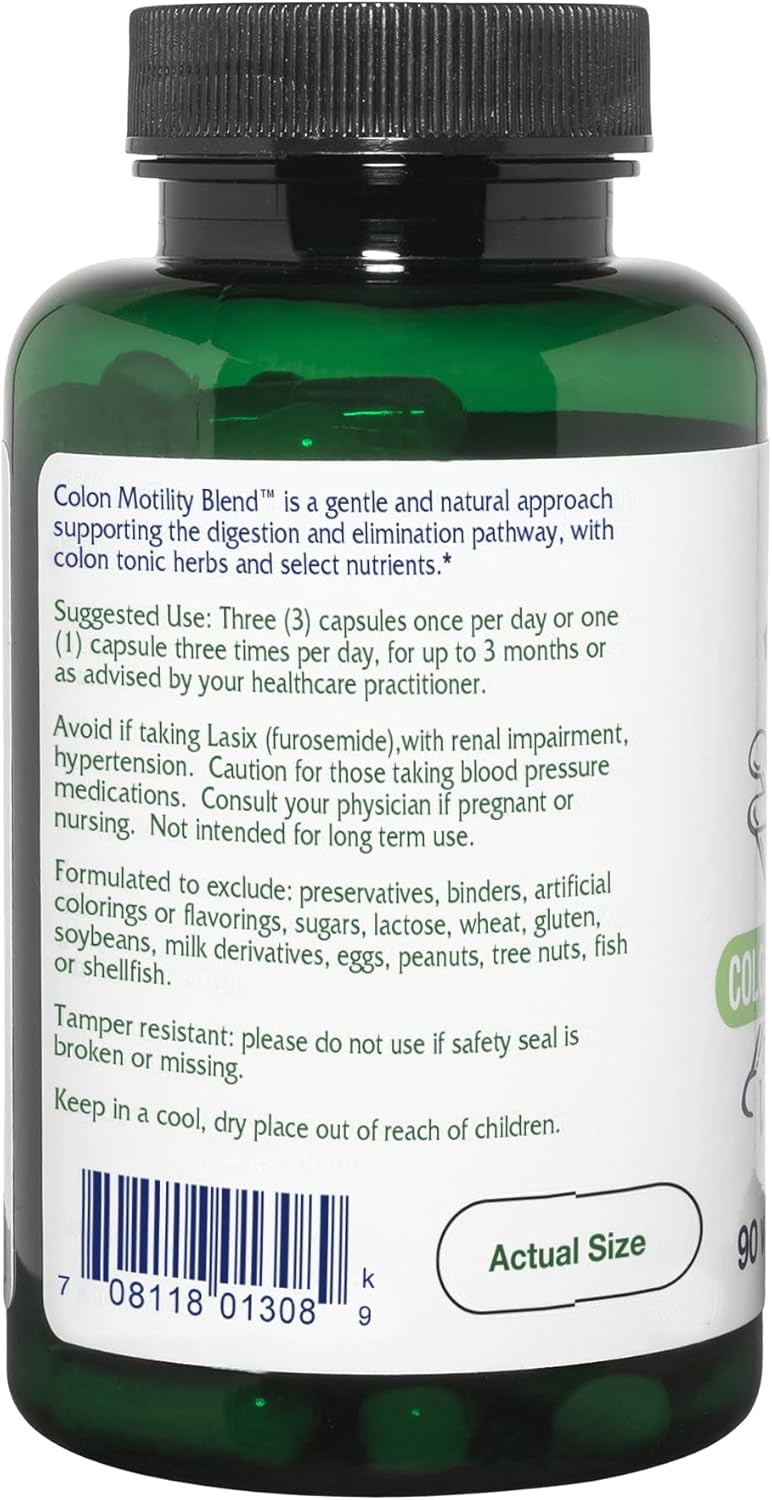 vitanica Colon Motility Blend 90 Caps por vitanica