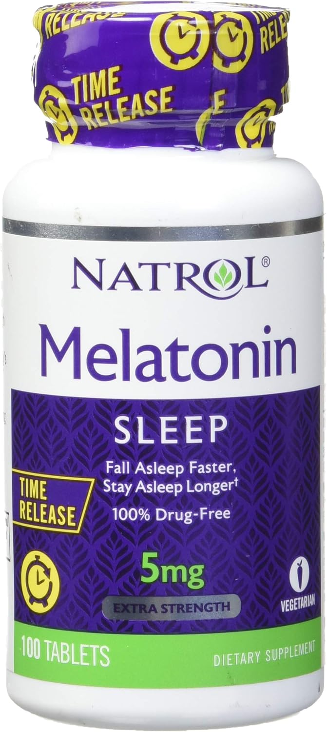 Melatonina de Liberación Prolongada Natrol, 90 Tabletas