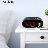 Reloj Despertador Digital con Carga USB de Alta Velocidad