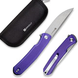 Cuchillo plegable de bolsillo para EDC con bloqueo de forro