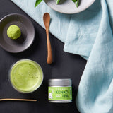 KENKO Matcha Green Tea Powder [USDA Organic] Grado Ceremonial - Japonés, Verde, 30 g (1 oz)