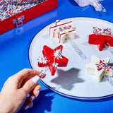 Moldes para cakesicles de estrellas, Fancy Sprinkles, 4 estrellas