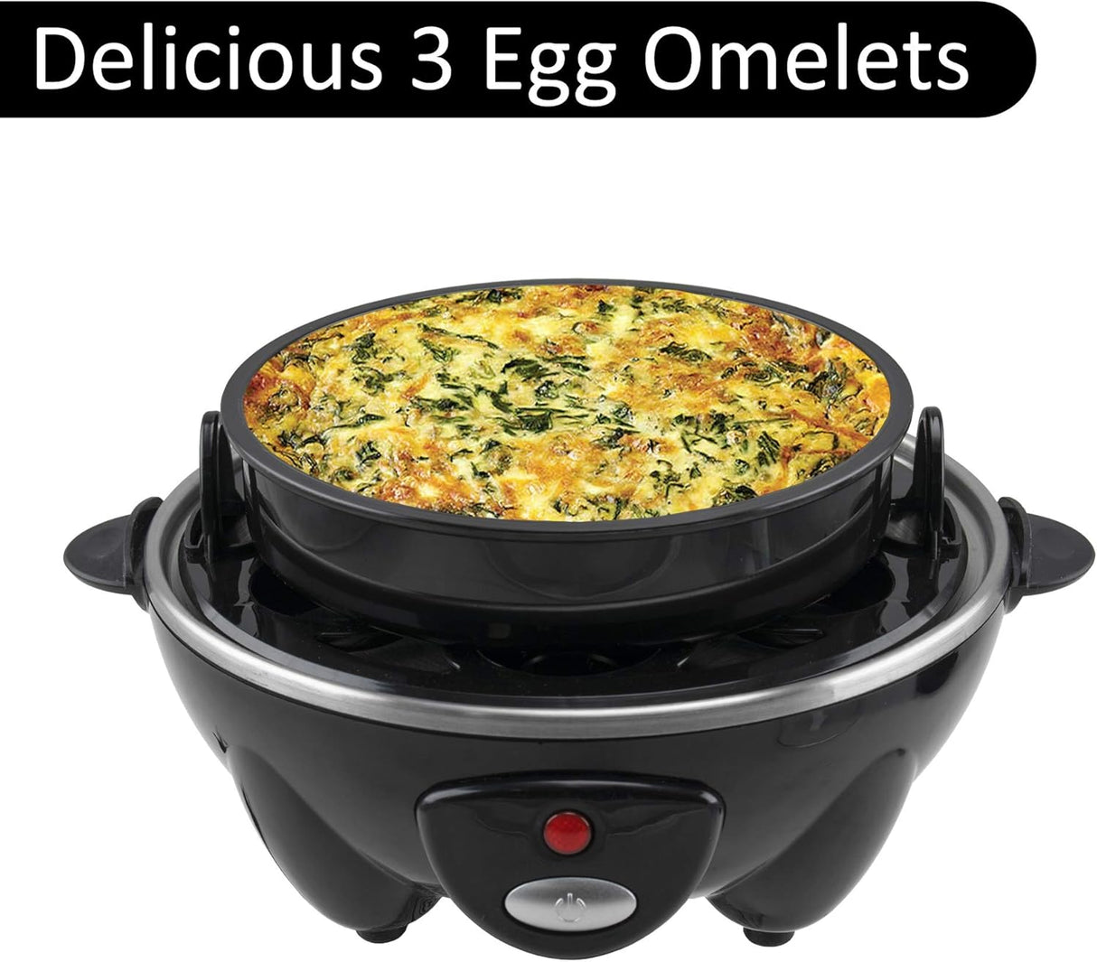 Cocedor de Huevos Eléctrico Brentwood con Apagado Automático TS-1045