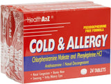 HealthA2Z Gripe y alergia, 24x3, 72 comprimidos