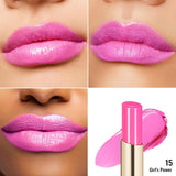Labial Hidratante 2 en 1 Brillo Rosa Vegano para Labios Secos